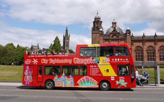 City Sightseeing Glasgow: Hop-On, Hop-Off Tour